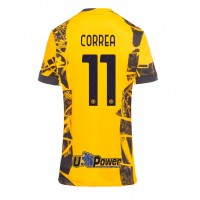 Camisa de time de futebol Inter Milan Joaquin Correa #11 Replicas 3º Equipamento Feminina 2024-25 Manga Curta